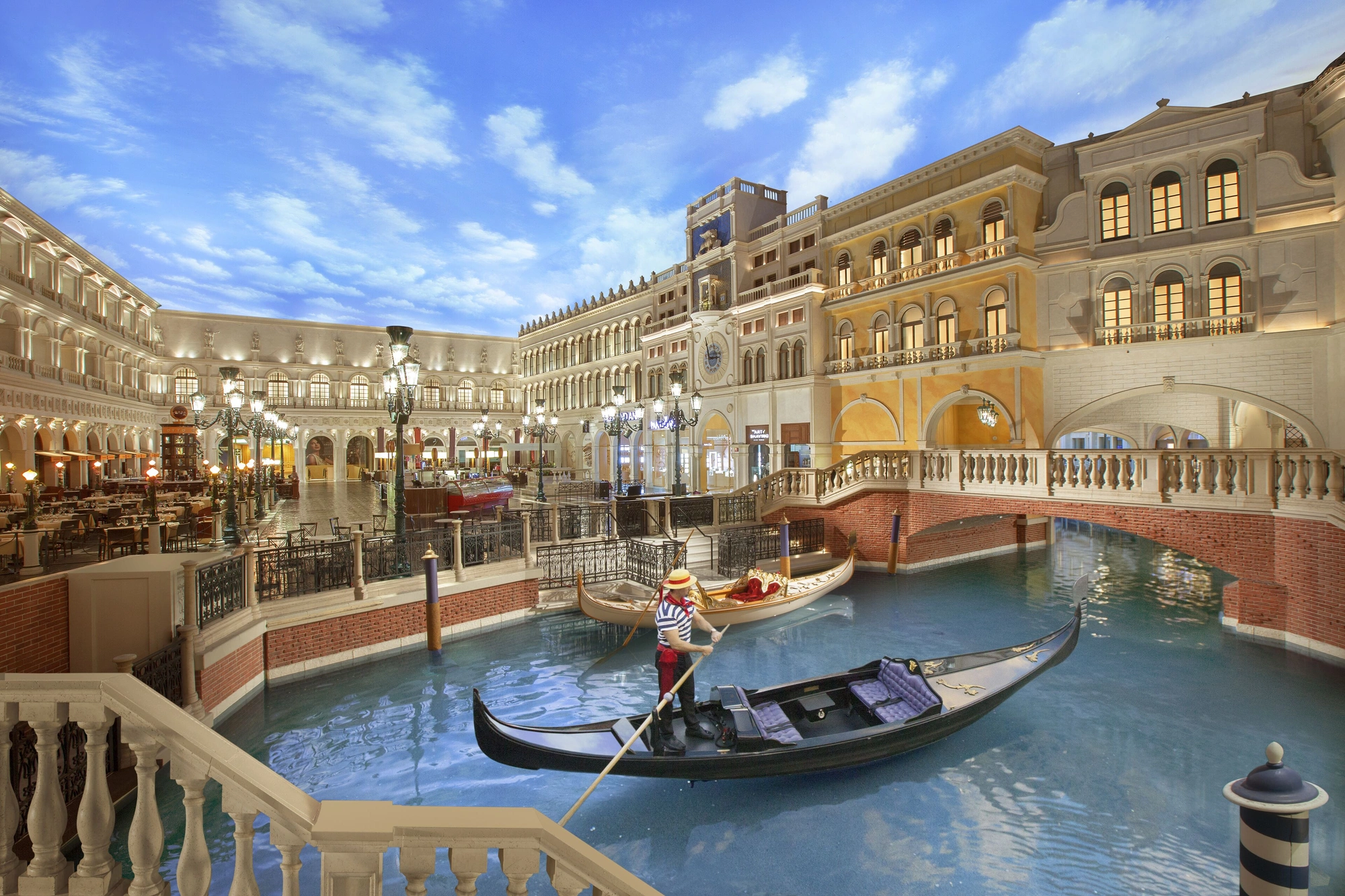 Gondola Ride at the Venetian