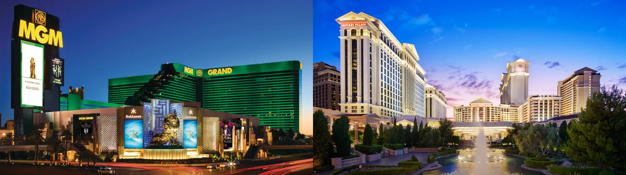 MGM Grand vs Caesars Palace