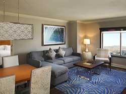 1 Bedroom King Suite w/ Accessible Roll In Shower