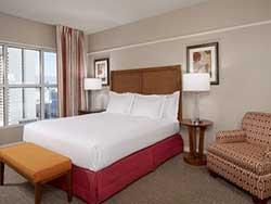 1 King Bedroom Suite Hearing Accessible