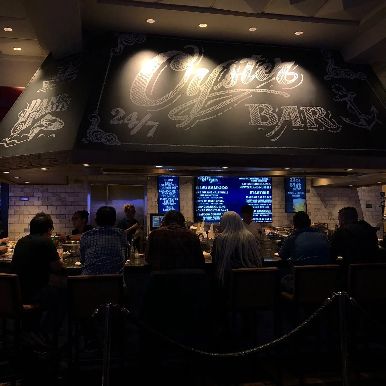 The Oyster Bar at Palace Station