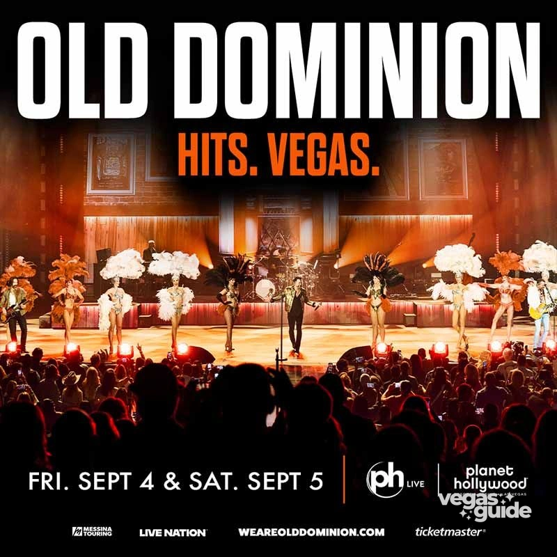 OLD DOMINION HITS VEGAS poster