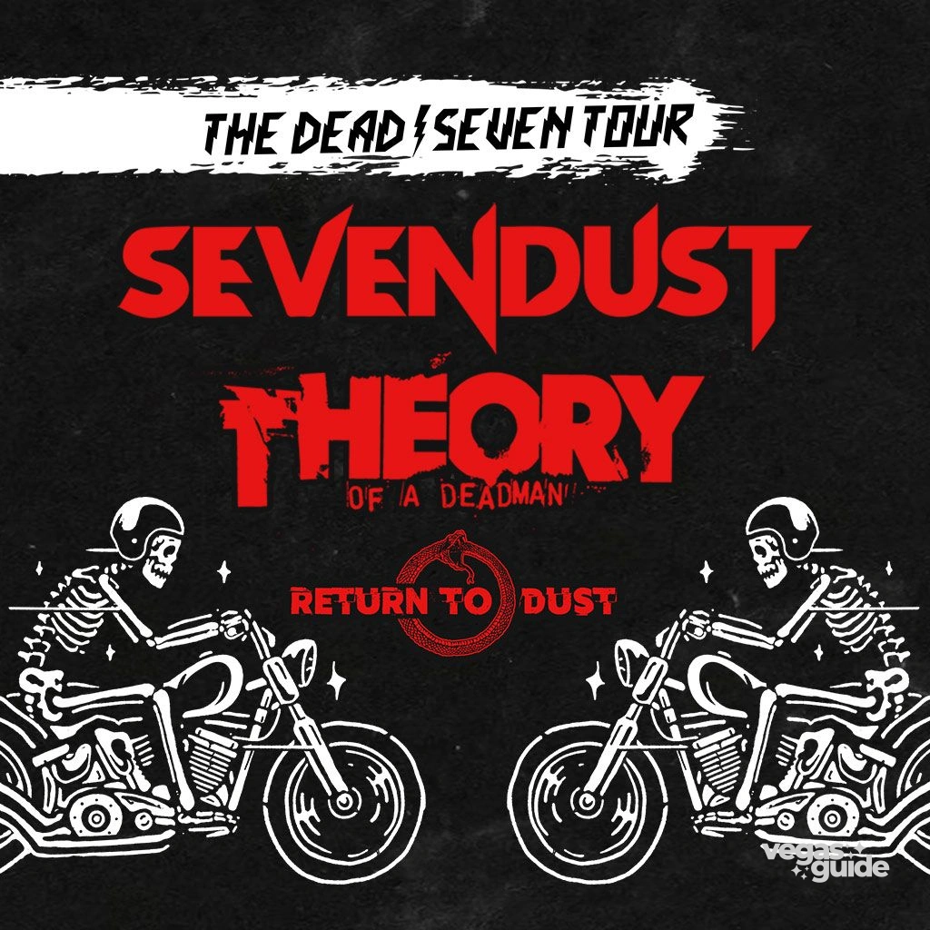Sevendust & Theory of a Deadman: The Dead Seven Tour poster