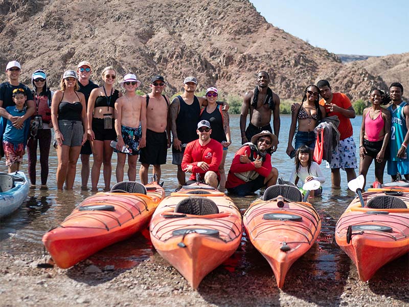 Black Canyon Half Day Kayak & Offroad Tour with Transportation