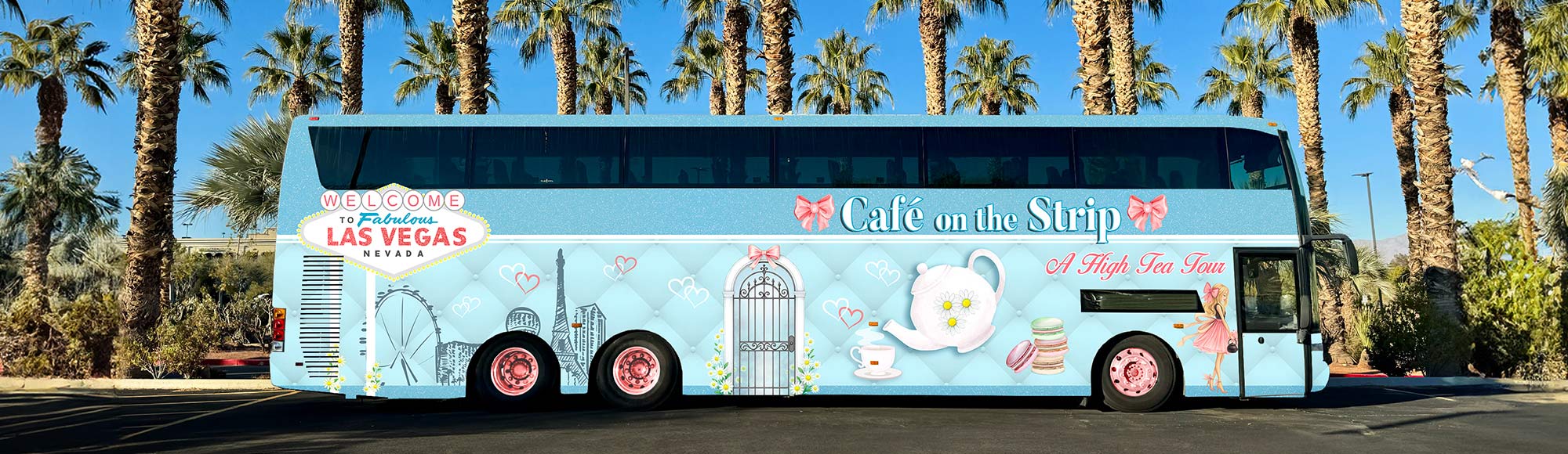 Café on the Strip Afternoon Tea Bus Tour