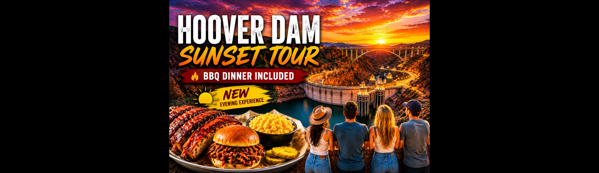 Hoover Dam Sunset Tour with BBQ Dinner